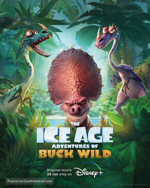 The Ice Age Adventures of Buck Wild - Singaporean Movie Poster