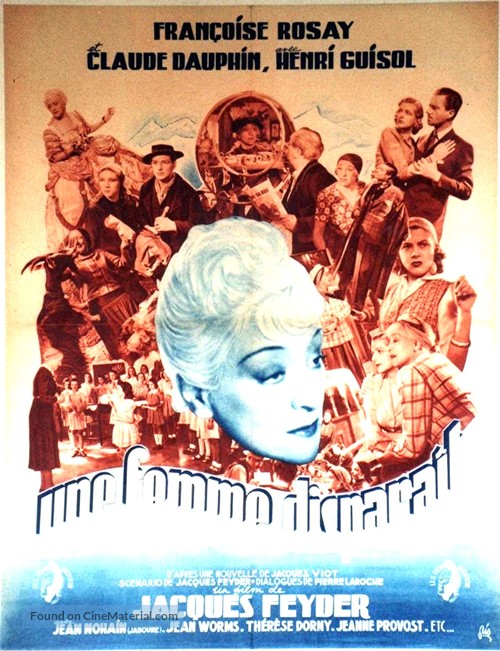 Une femme dispara&icirc;t - French Movie Poster