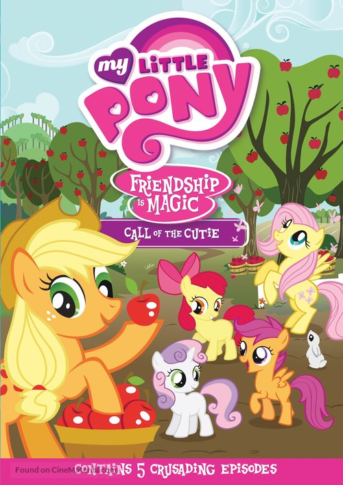 &quot;My Little Pony: Friendship Is Magic&quot; - British DVD movie cover