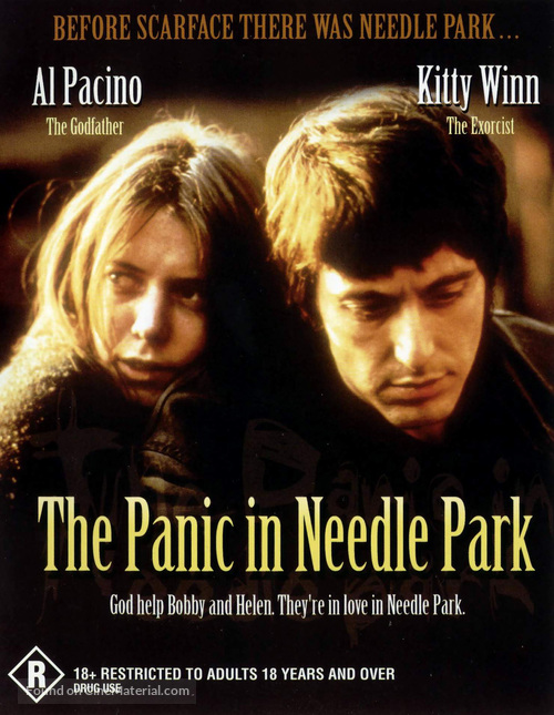 The Panic in Needle Park - Australian DVD movie cover