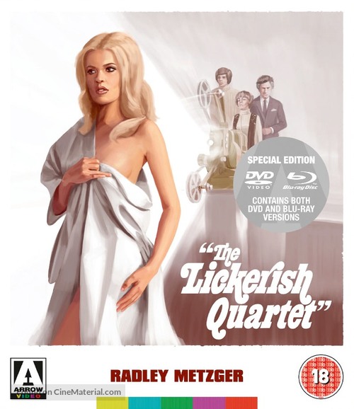The Lickerish Quartet - British Blu-Ray movie cover