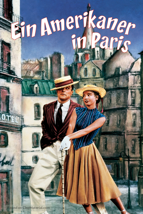 An American in Paris - German DVD movie cover