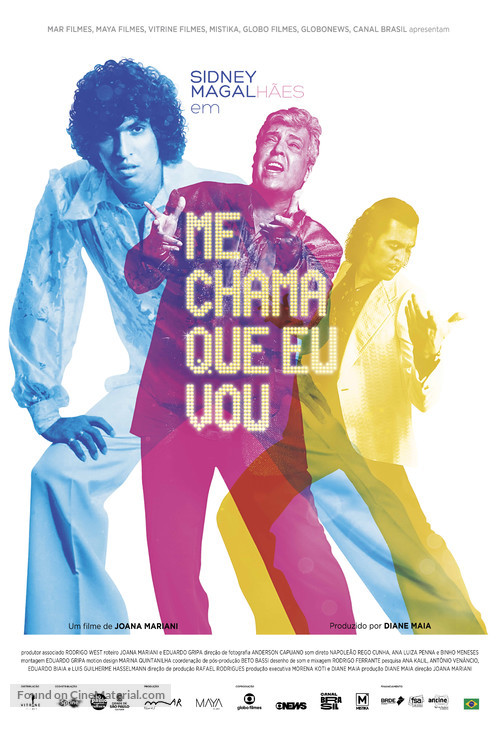 Me Chama Que Eu Vou - Brazilian Movie Poster