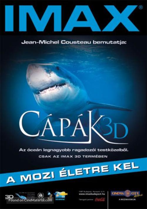 Sharks 3D - Hungarian Movie Poster