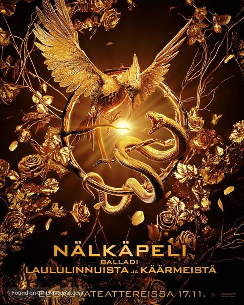 The Hunger Games: The Ballad of Songbirds and Snakes - Finnish Movie Poster