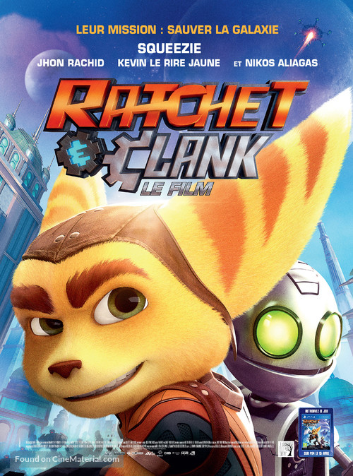 Ratchet and Clank - French Movie Poster