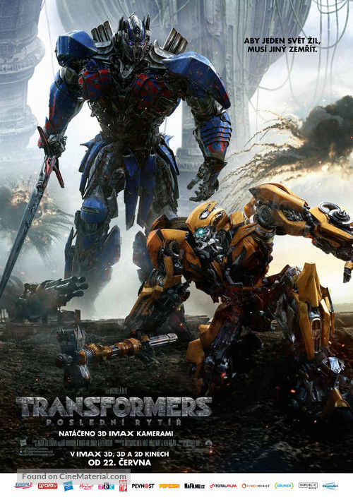 Transformers: The Last Knight - Czech Movie Poster