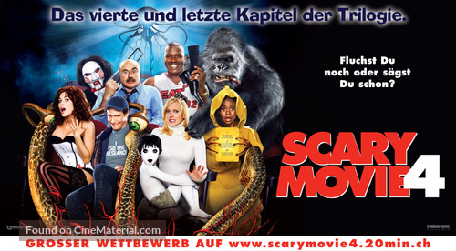 Scary Movie 4 - Swiss Movie Poster