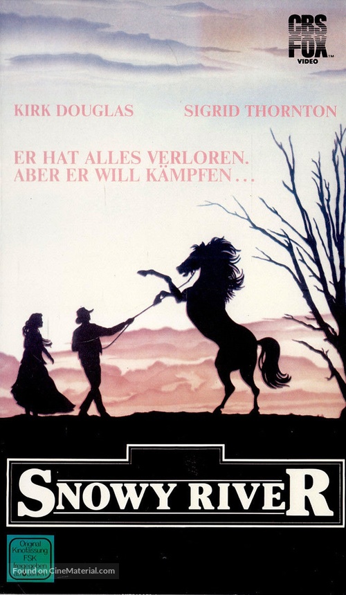 The Man from Snowy River - German VHS movie cover