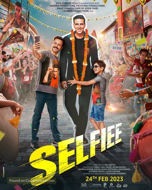 Selfiee - Indian Movie Poster