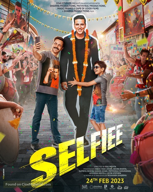 Selfiee - Indian Movie Poster