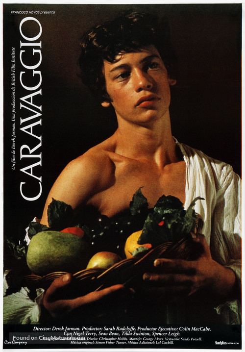 Caravaggio - Spanish Movie Poster