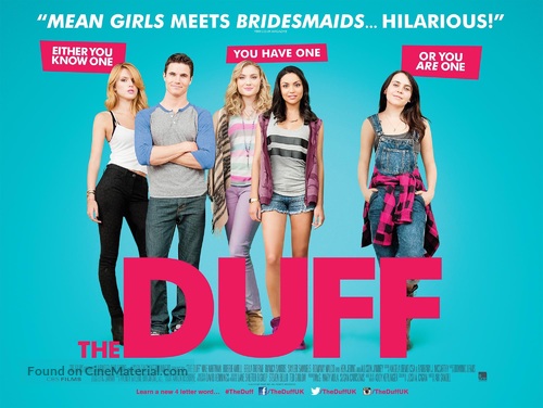 The DUFF - British Movie Poster