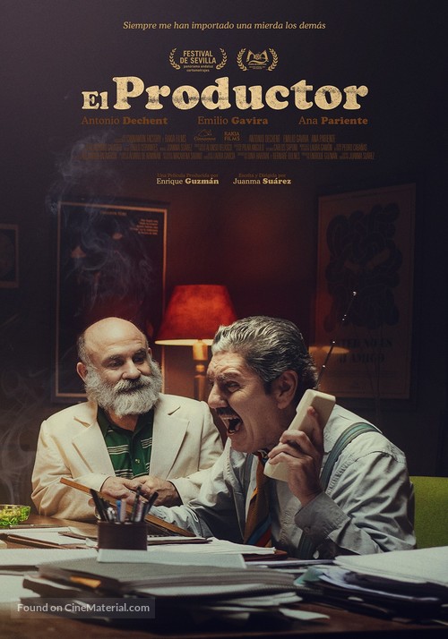 El productor - Spanish Movie Poster