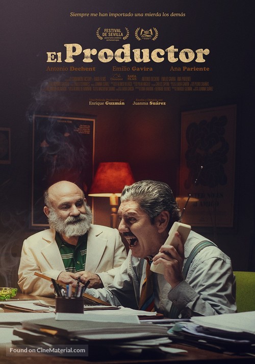 El productor - Spanish Movie Poster