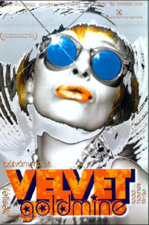 Velvet Goldmine - Hungarian DVD movie cover