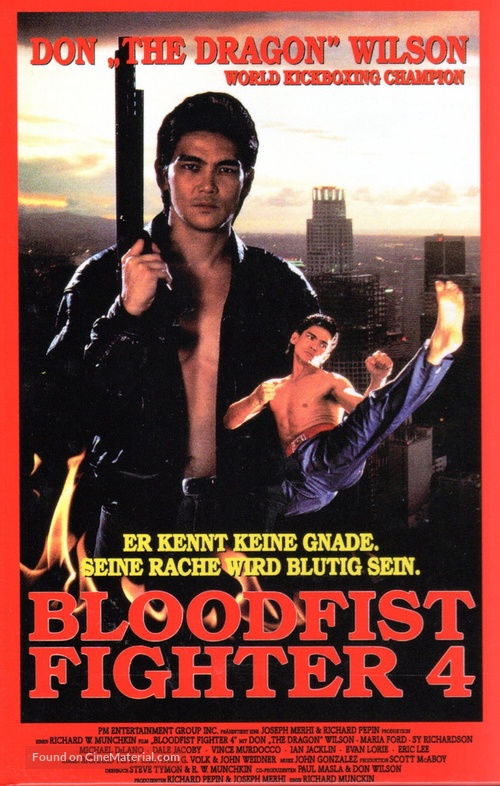 Ring of Fire II: Blood and Steel - German DVD movie cover