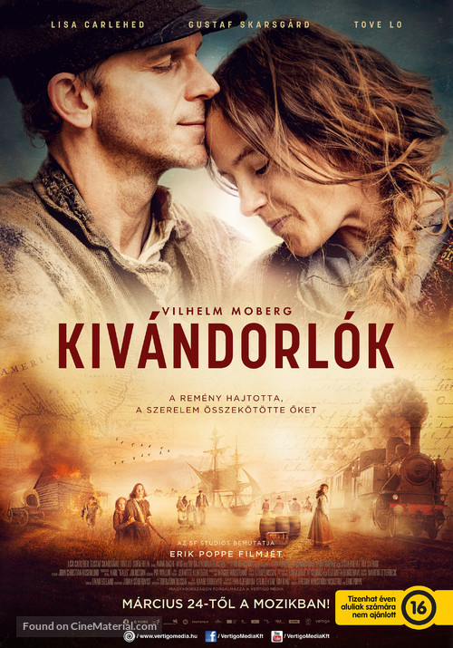 Utvandrarna - Hungarian Movie Poster