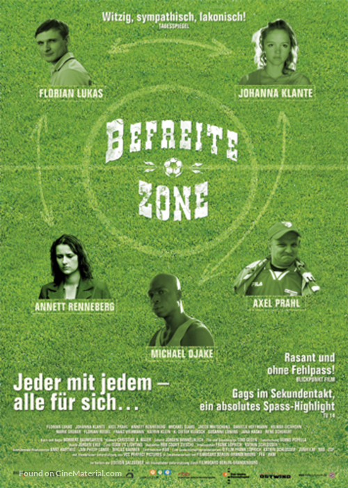 Befreite Zone - German poster