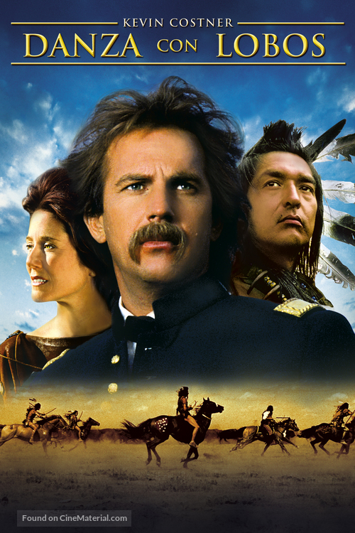 Dances with Wolves - Mexican DVD movie cover