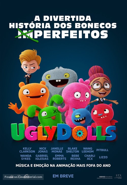 UglyDolls - Brazilian Movie Poster