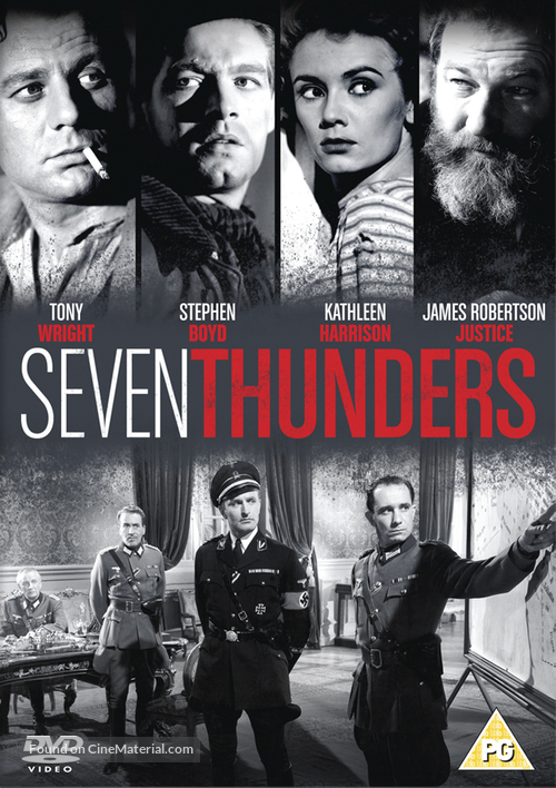 Seven Thunders - British DVD movie cover