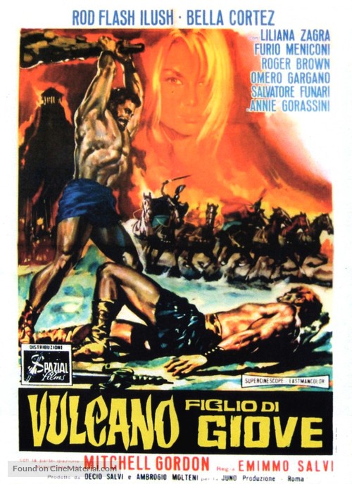 Vulcano, figlio di Giove - Italian Movie Poster