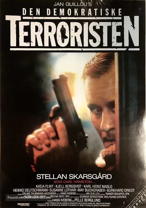 Den demokratiske terroristen - Swedish Movie Poster