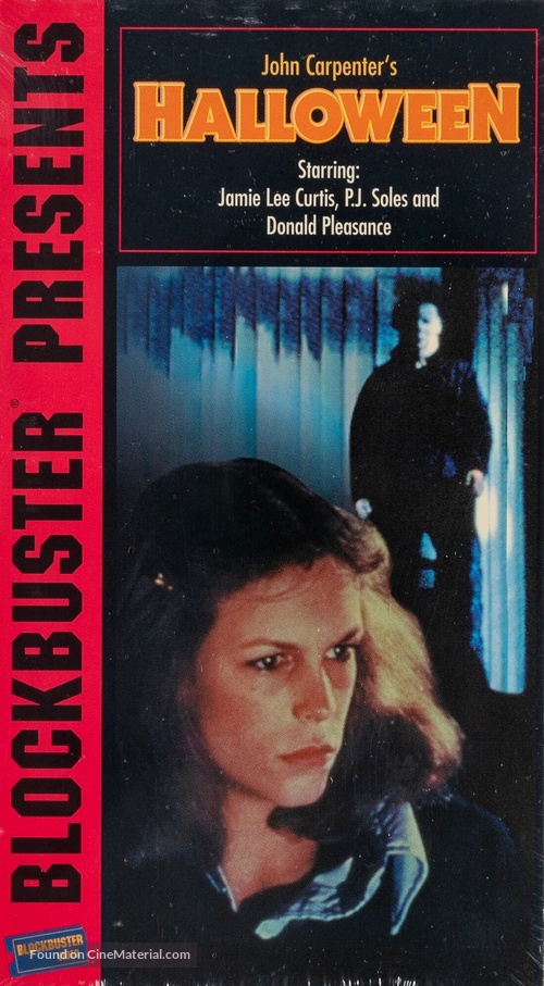 Halloween - VHS movie cover