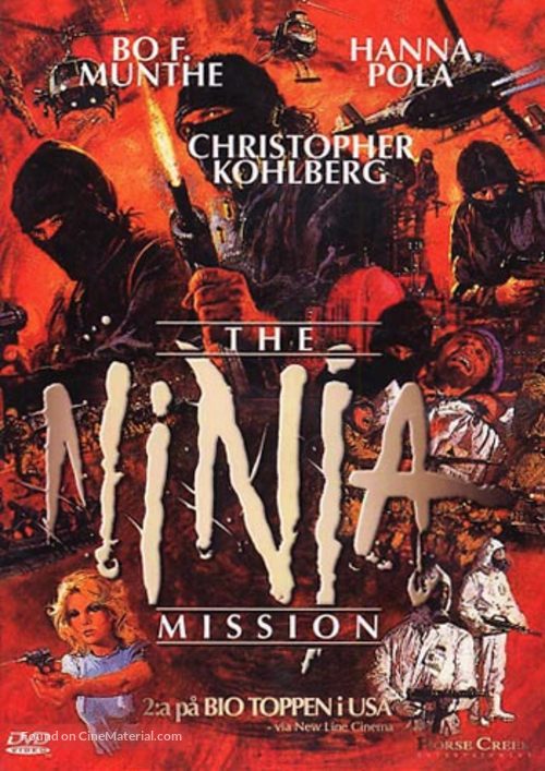 The Ninja Mission - Norwegian Movie Cover