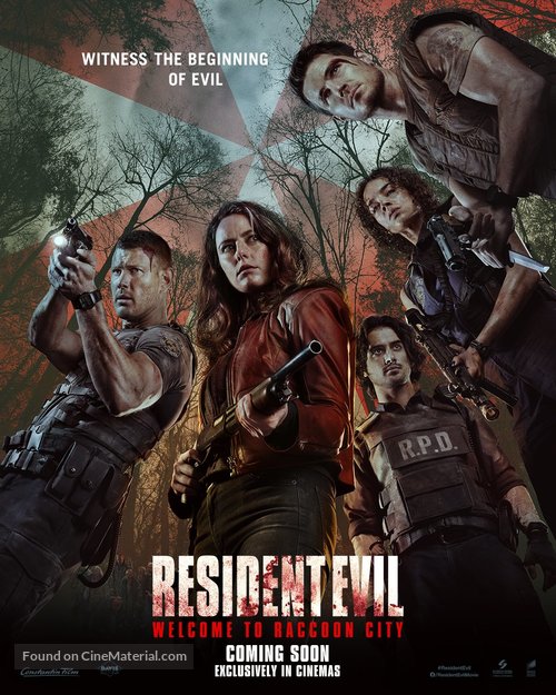 Resident Evil: Welcome to Raccoon City - International Movie Poster