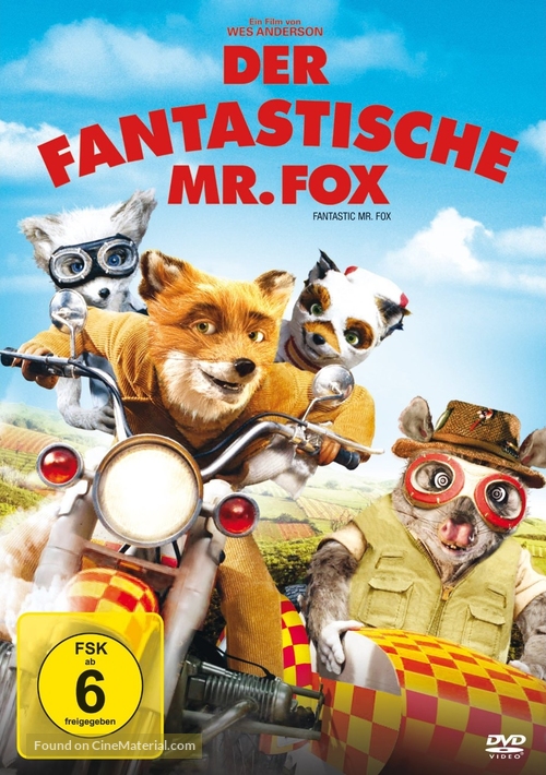 Fantastic Mr. Fox - German DVD movie cover