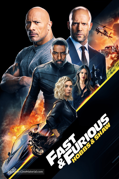 Fast &amp; Furious Presents: Hobbs &amp; Shaw - British Movie Cover