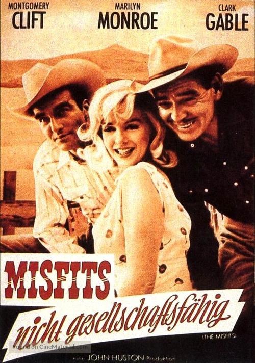 The Misfits - German DVD movie cover