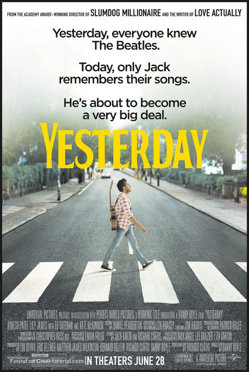 Yesterday - Movie Poster