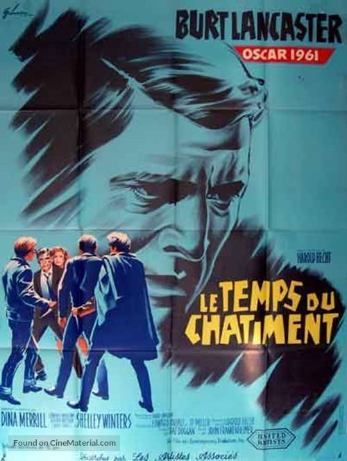 The Young Savages - French Movie Poster