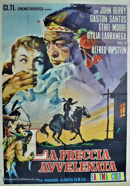 La flecha envenenada - Italian Movie Poster