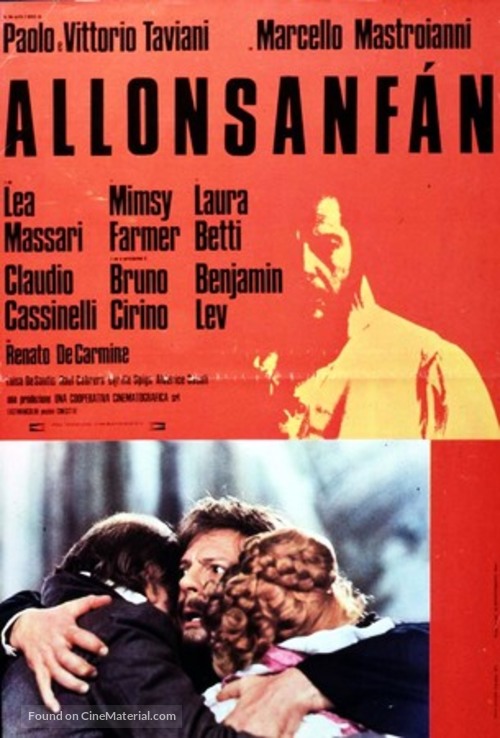 Allonsanfan - Italian Movie Poster