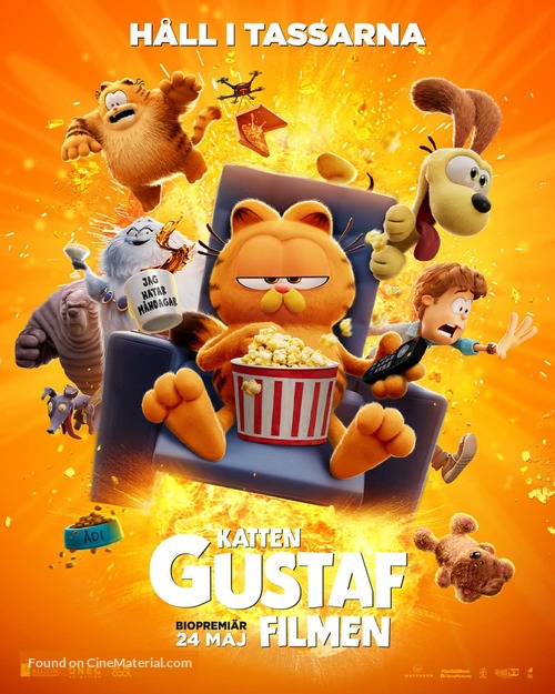 The Garfield Movie - Swedish Movie Poster