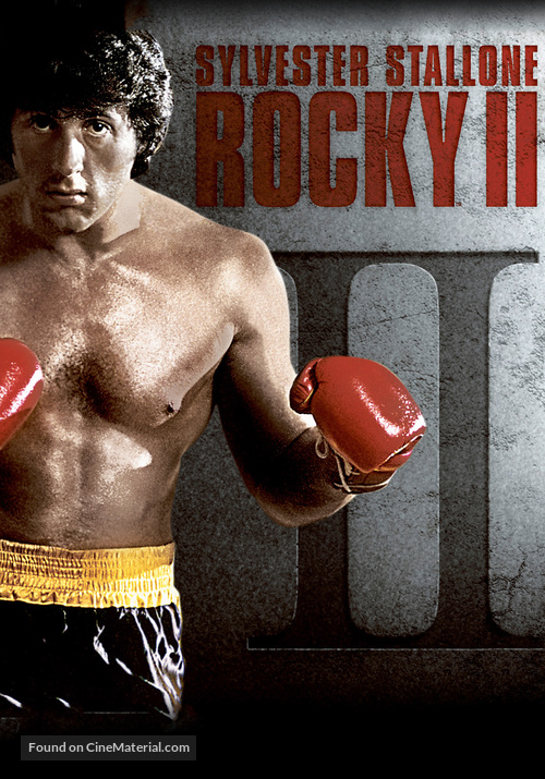 Rocky II - DVD movie cover