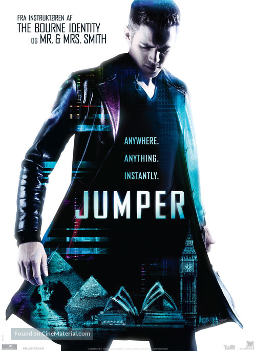 Jumper - Danish Movie Poster