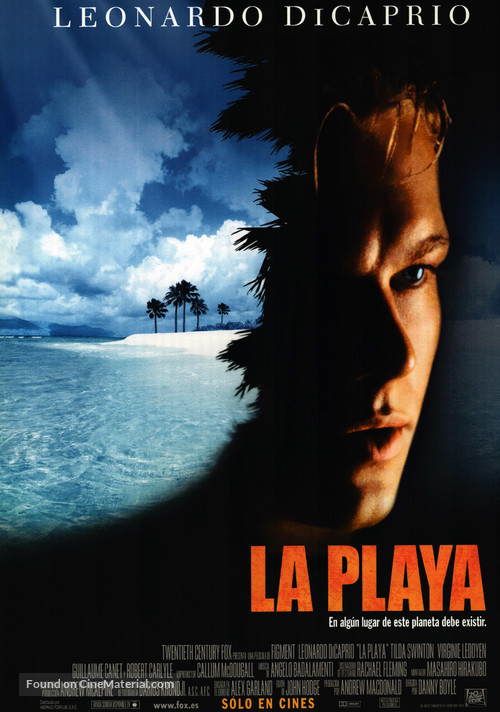 The Beach - Spanish Movie Poster