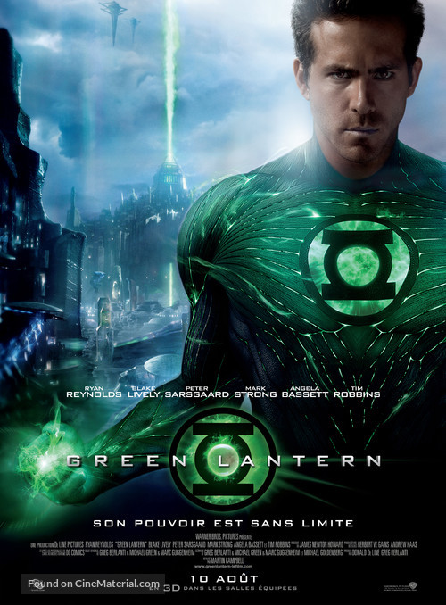 Green Lantern - French Movie Poster