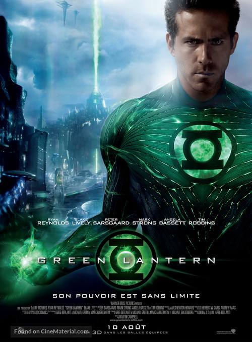 Green Lantern - French Movie Poster