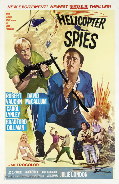The Helicopter Spies - Movie Poster