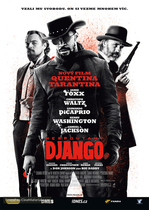 Django Unchained - Czech Movie Poster