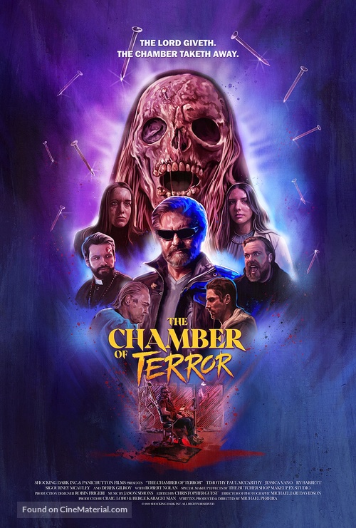 The Chamber of Terror - Canadian Movie Poster