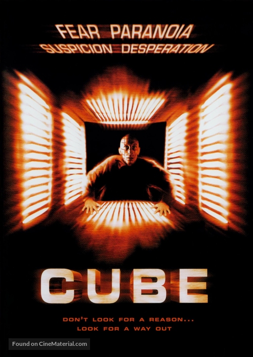 Cube - DVD movie cover