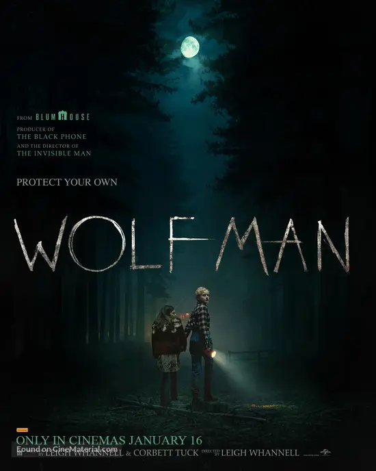 Wolf Man - Australian Movie Poster