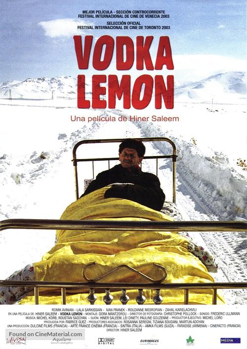 Vodka Lemon - Spanish Movie Poster